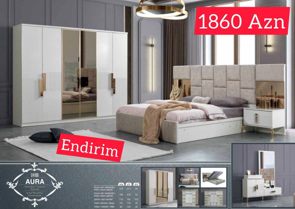 Yataq otağı mebeli — Matraslar, Bakı (4)