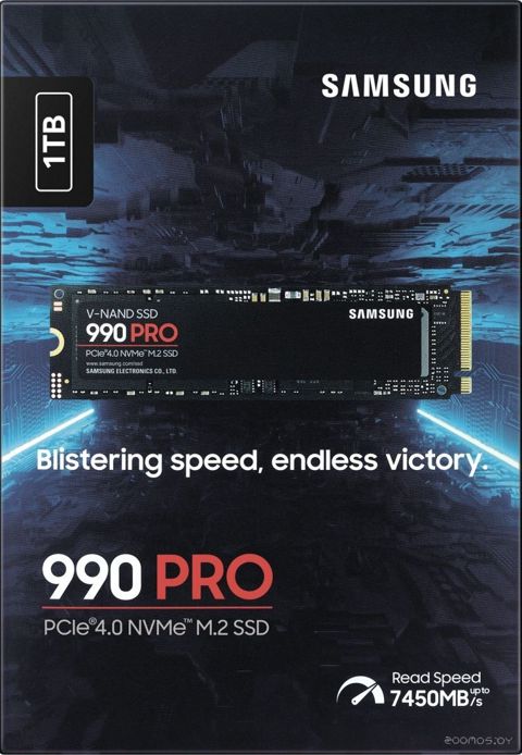 Samsung 990 PRO 1TB NVMe PCIe 4.0 M.2 SSD With Heatsink — Bakı