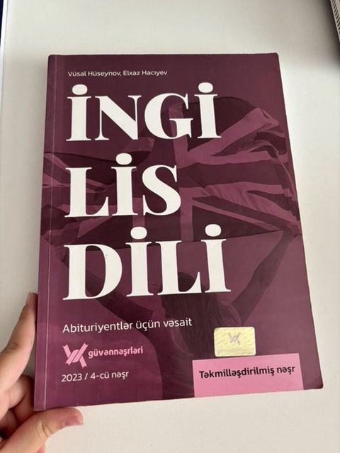 Məhsul: “İngilis dili – Abituriyentlər üçün vəsait” Müəlliflər: Vüsal — Masazır
