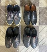 Kişi ayaqqabıları – müxtəlif modellər dəst halında - Növlər: idman — Dress shoes