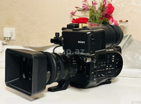 Sony PXW-FS7 4K Xdcam professional kino/video kamera dəsti Çəkiliş — Bakı