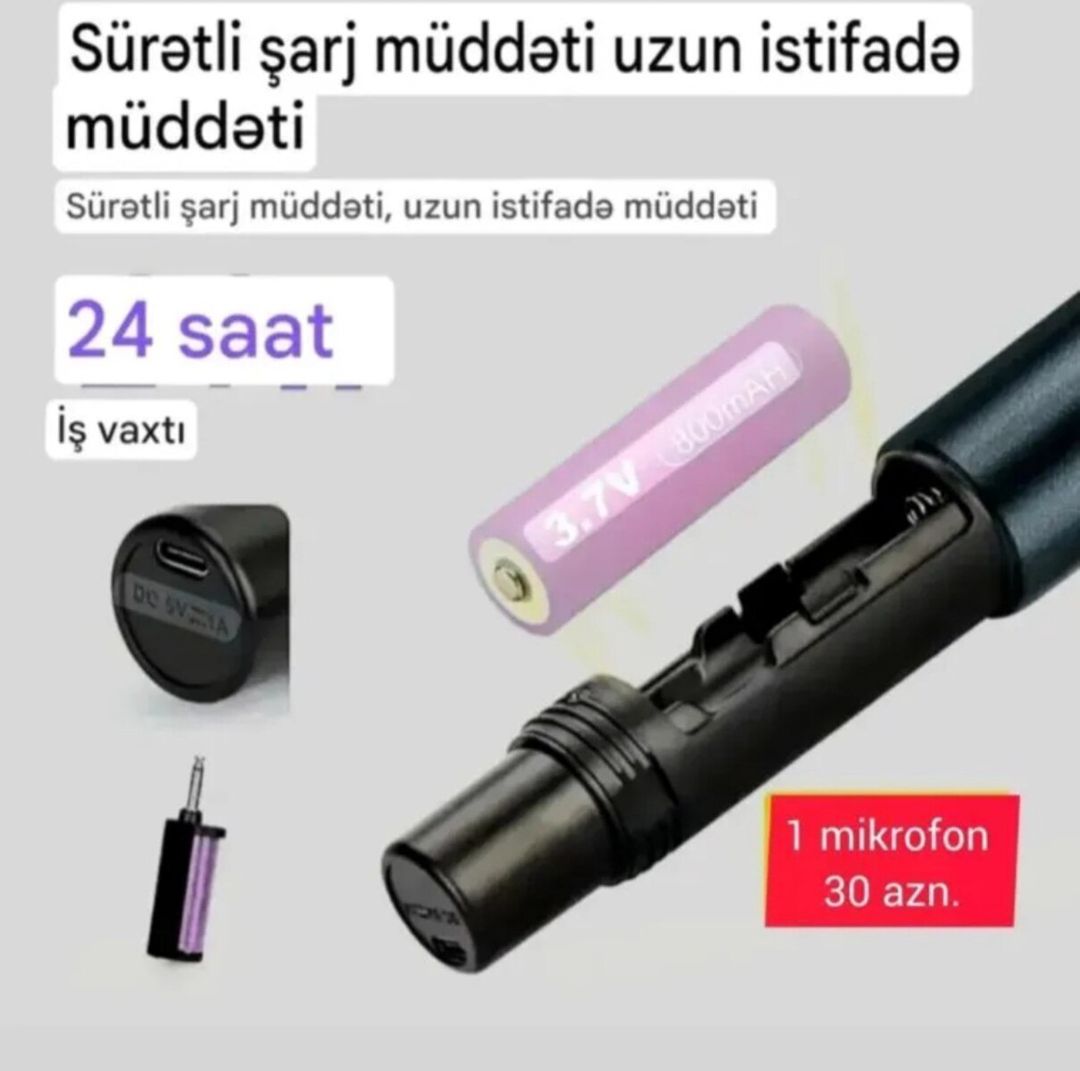 Mikrofon — Səs texnikası, Bakı (6)