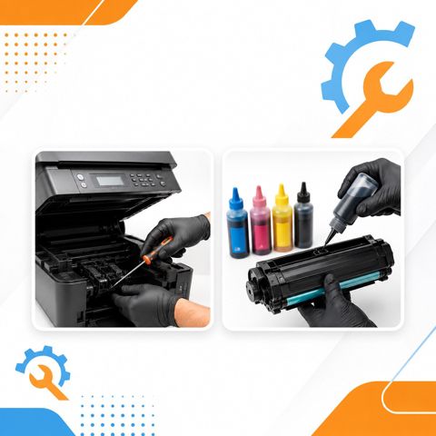 Printer təmiri Epson, HP, Canon — Bakı