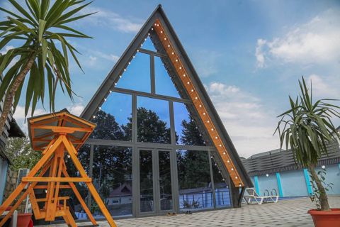 Satılır 4 otaqlı həyət evi/bağ evi 144 m² — Qəbələ