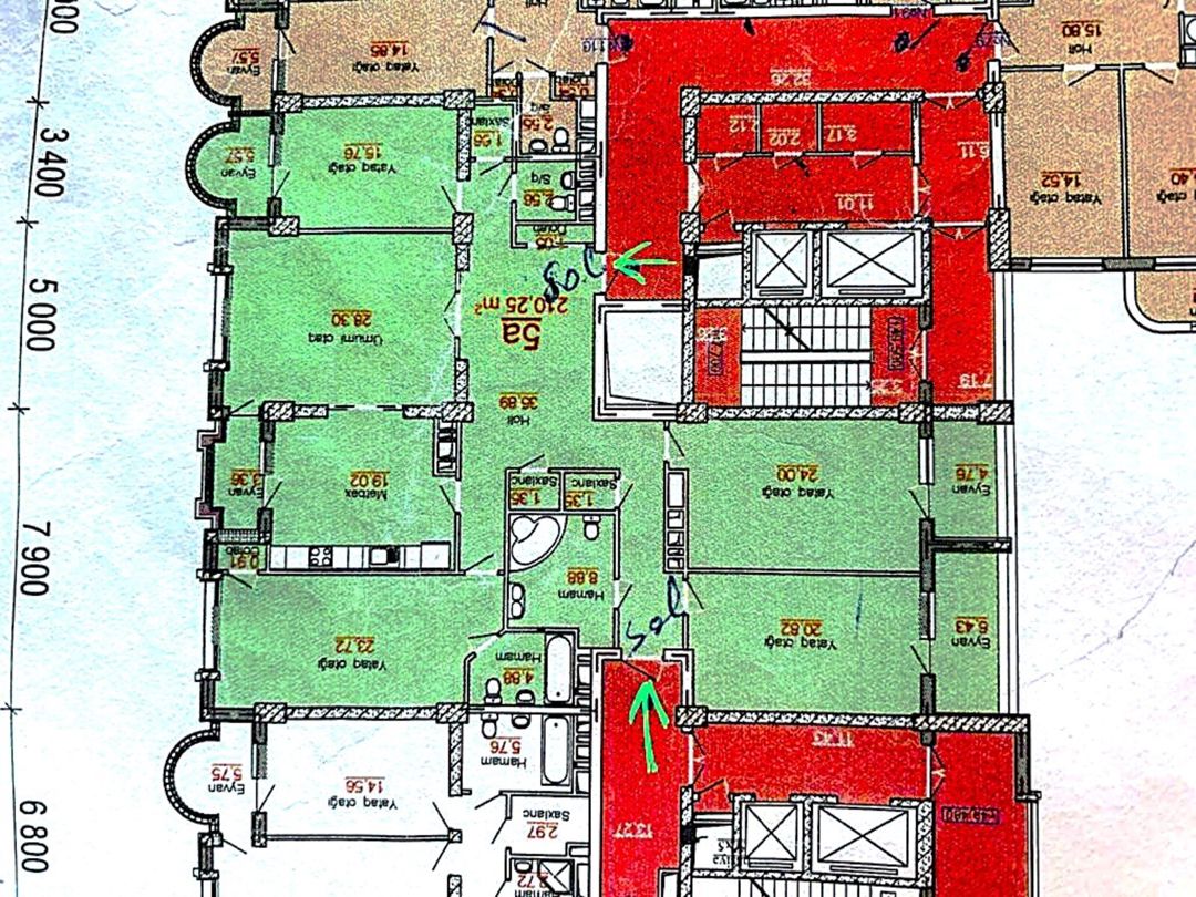 Satılır 5 otaqlı yeni tikili 215 m² — Mənzil, Bakı (4)
