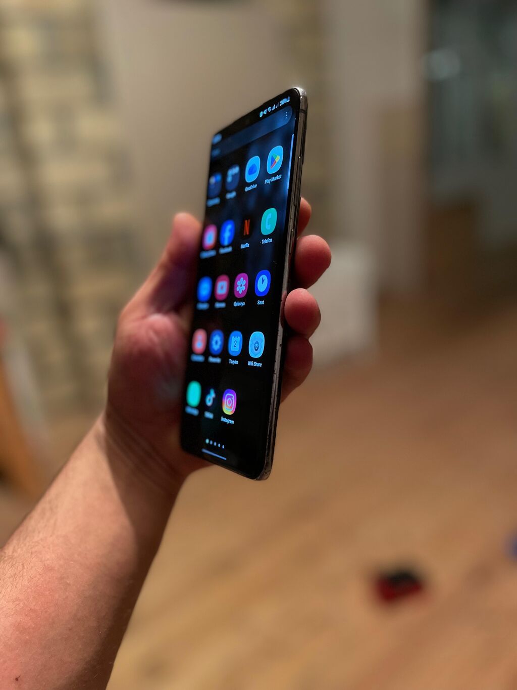 Samsung Galaxy S20 Ultra, 128 GB, rəng - Qara, Simsiz şarj — Samsung, Qəbələ (8)