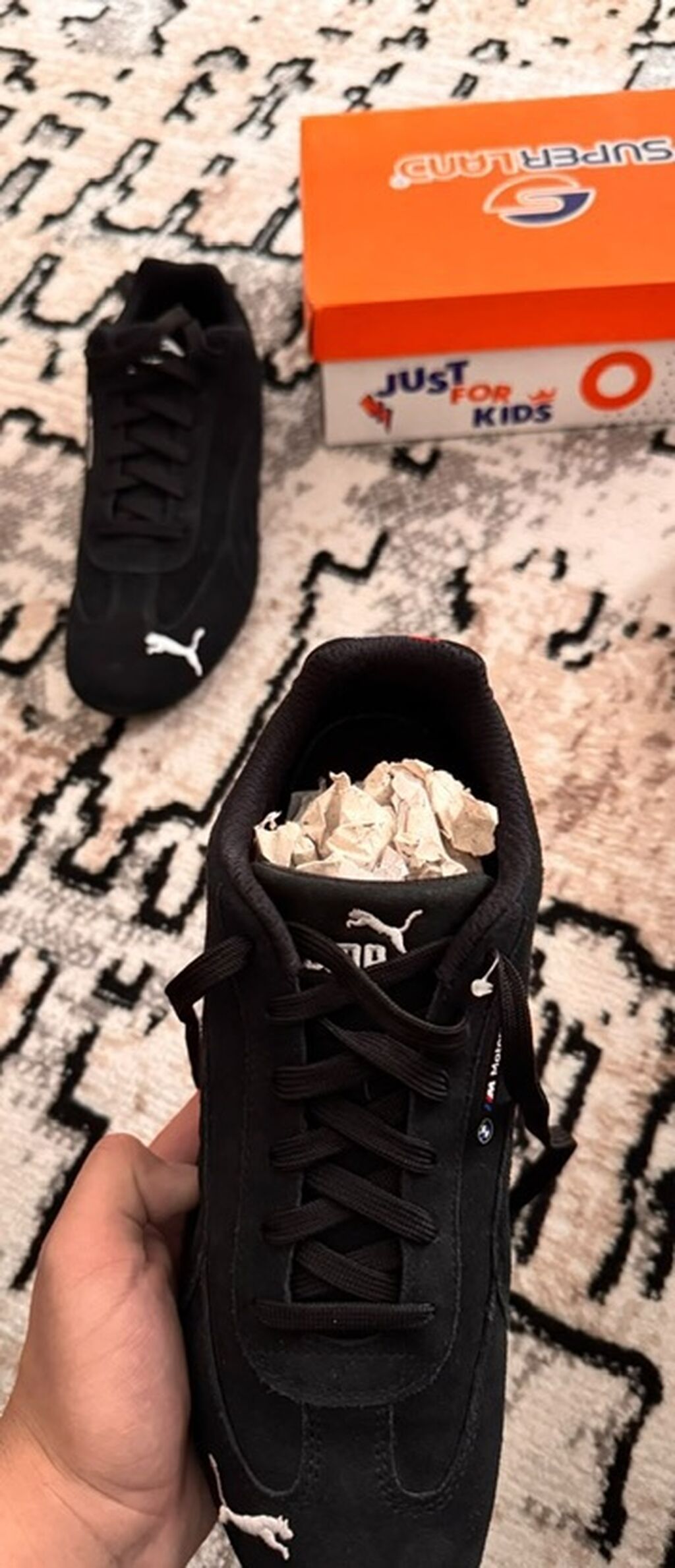 Puma x BMW Motorsport idman ayaqqabısı - Rəng: tam qara - Model — Şəxsi əşyalar, Bakı (2)