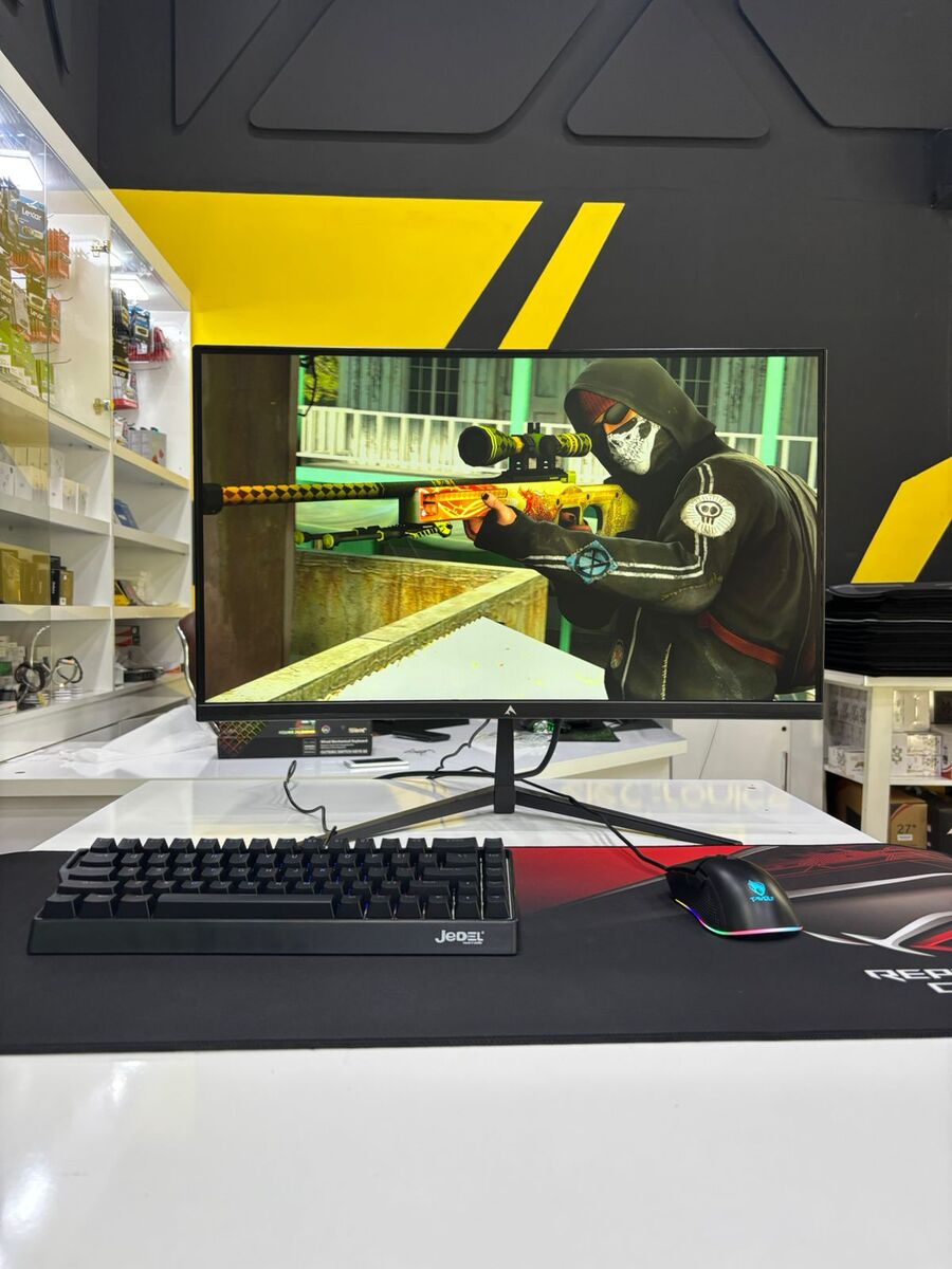 Monitor LED "Alfa, Curved 75Hz 27 Inch" — Elektronika, Bakı (2)