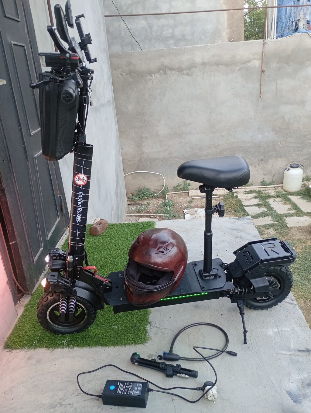FasTer skuter Rs7 Elektrik skuter – off-road tipli, güclü — Skuterlər, Digah (9)