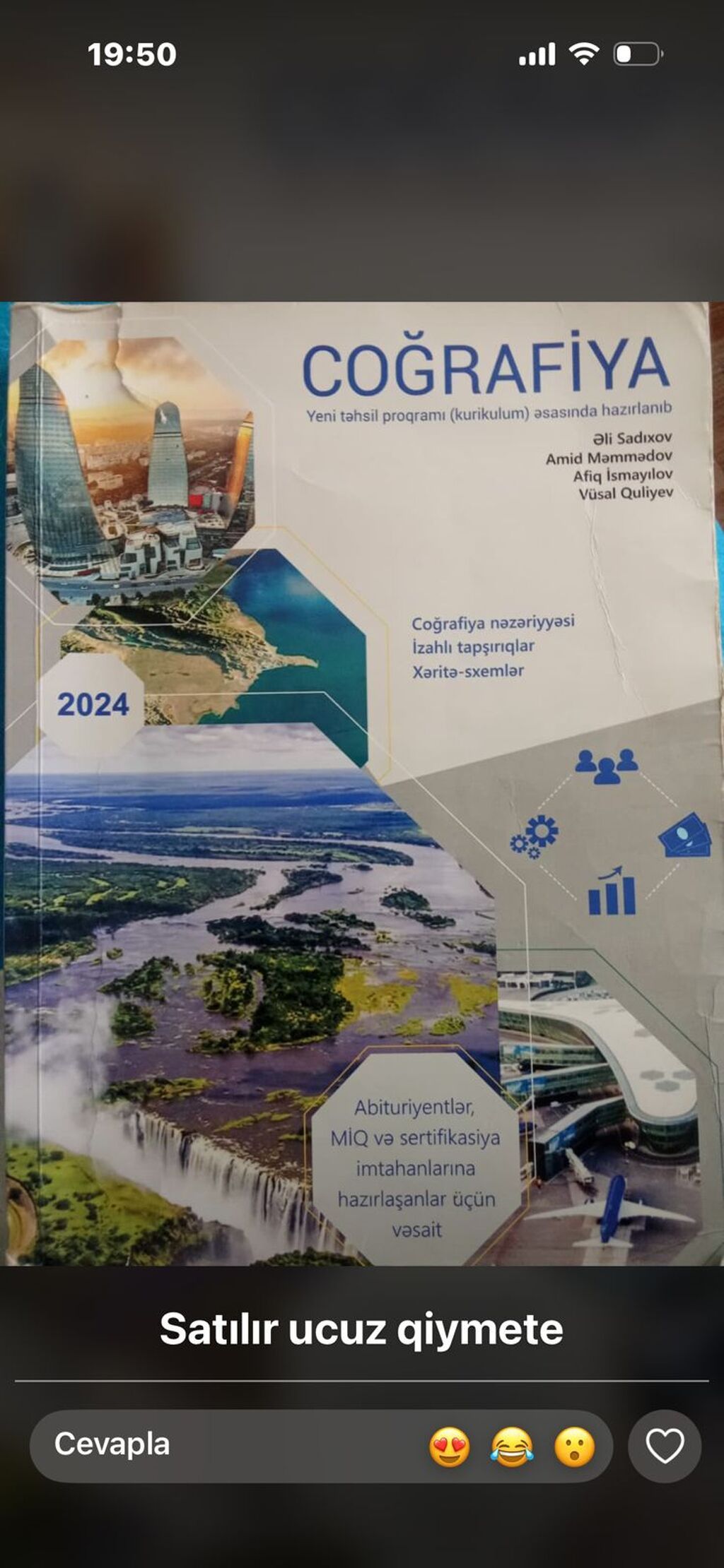 Coğrafiya 9-cu sinif, 2023 il — Kitablar, Bakı (2)