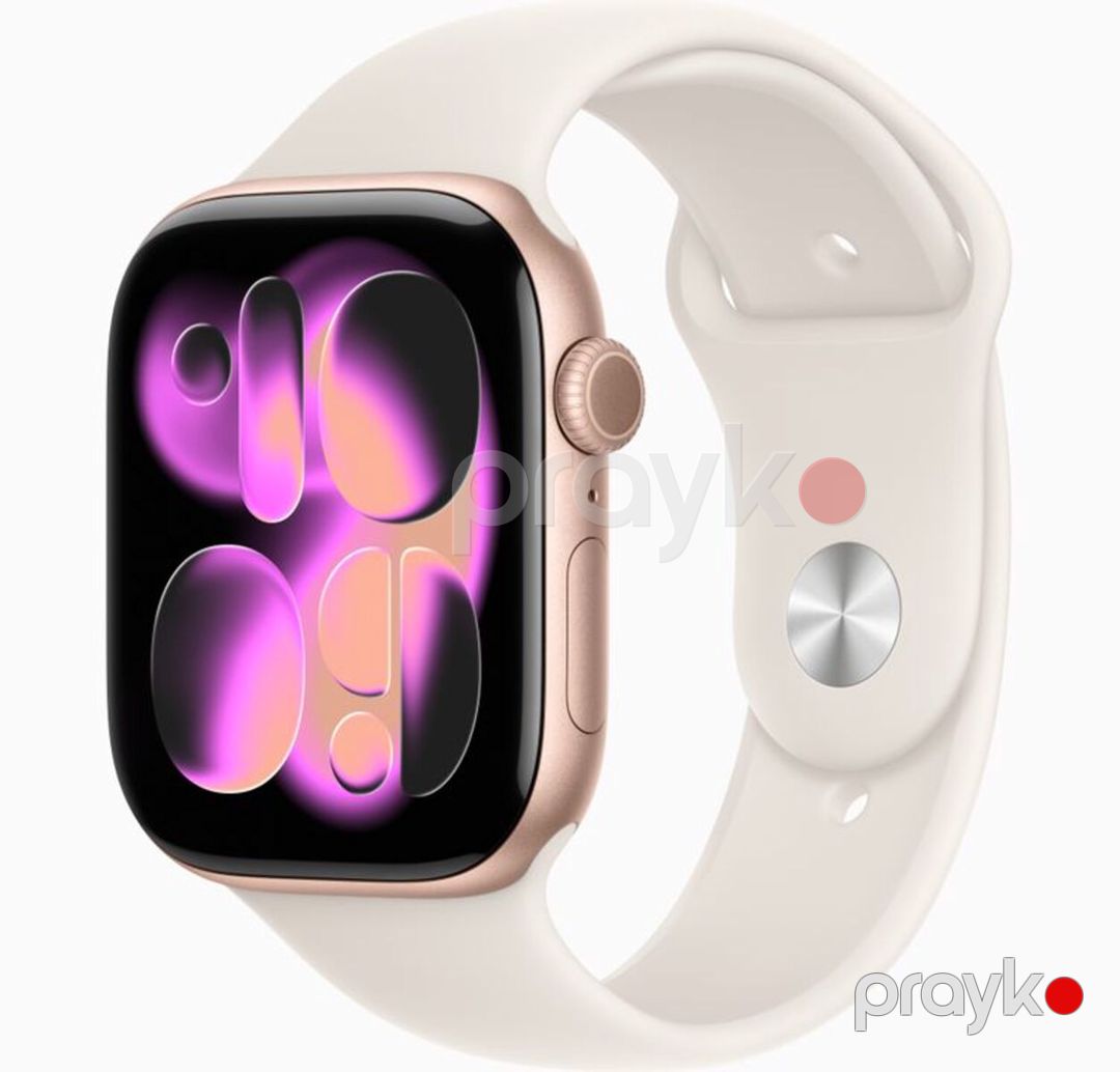 Apple Watch Series 11 Aluminum Rose Gold 46mm — Ağıllı saatlar və biləkliklər, Bakı (2)