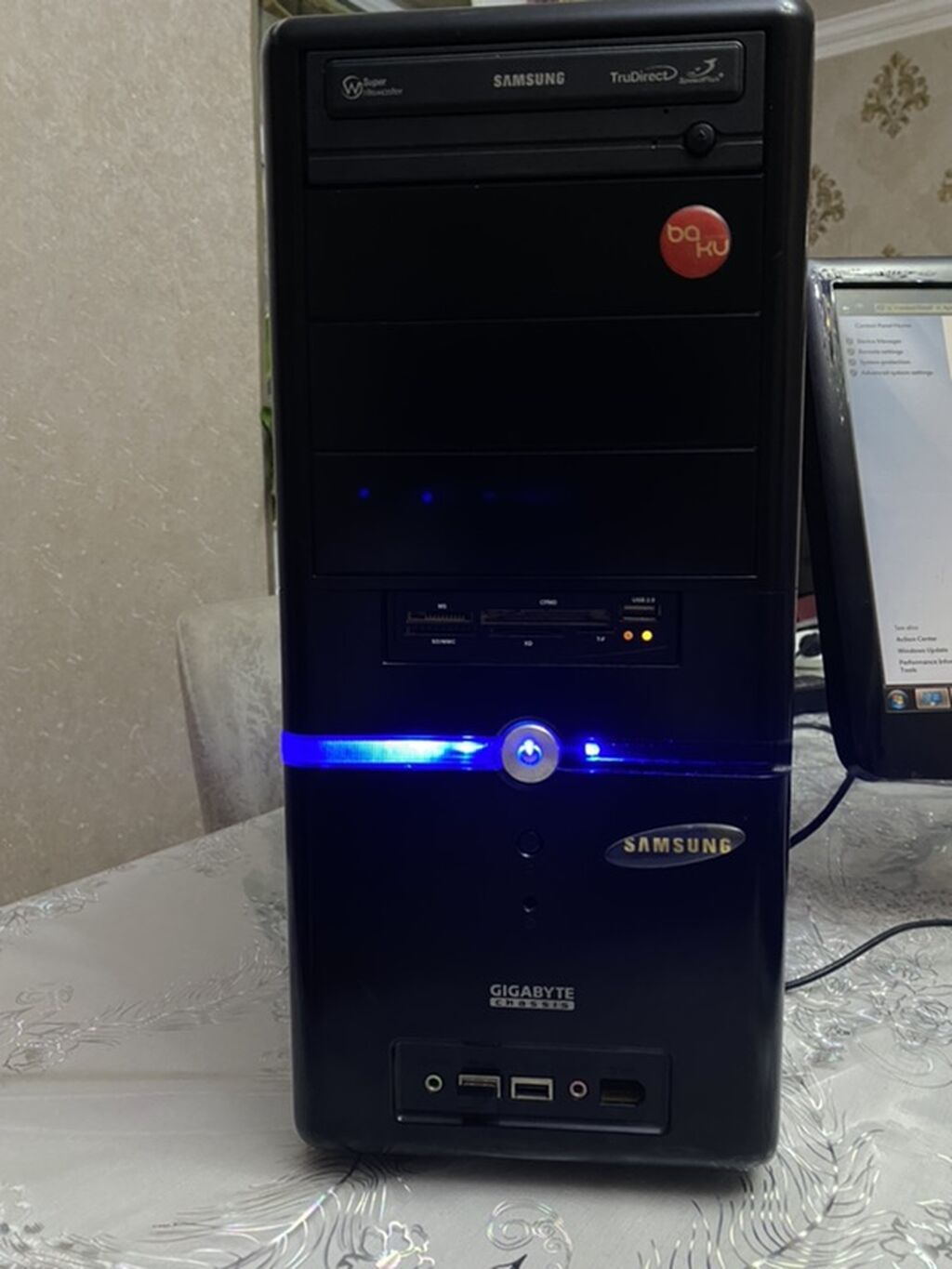 Masaüstü Kompüter Sistemi – Samsung korpus, Gigabyte əsas lövhə — Masaüstü kompüterlər, Bakı