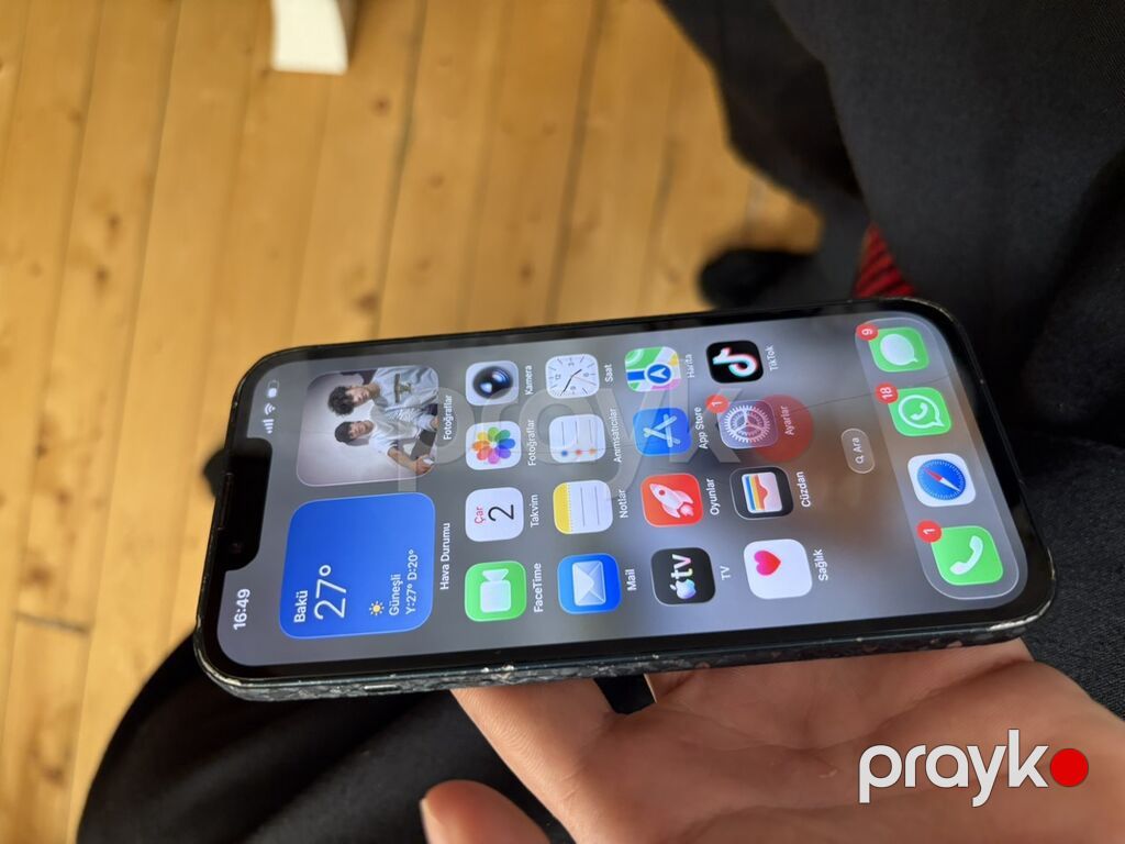 iPhone 13, 128 GB, Göy rəng — Apple iPhone, Digah (8)