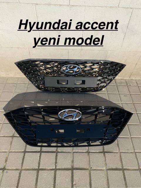 "Hyundai Accent" 2021-2023 radiator barmaqlığı — Bakı