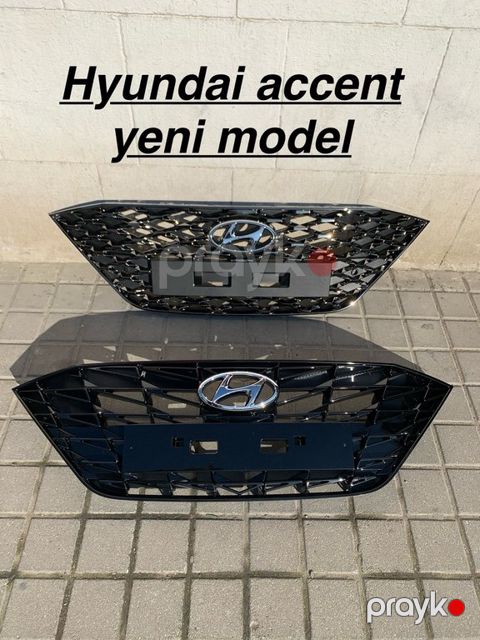 "Hyundai Accent" 2021-2023 radiator barmaqlığı