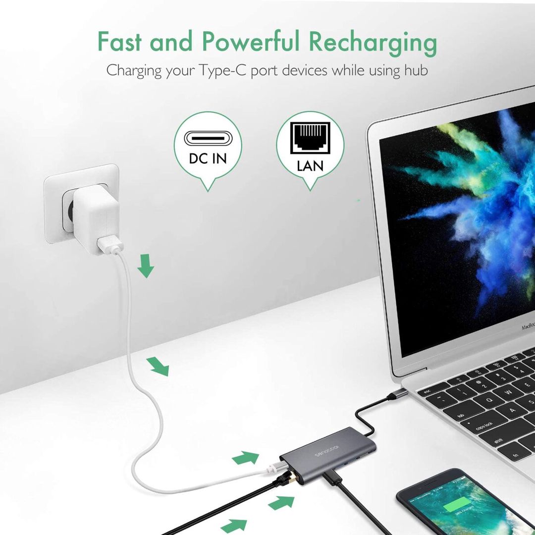 USB Hub — Periferik cihazlar, Bakı (12)