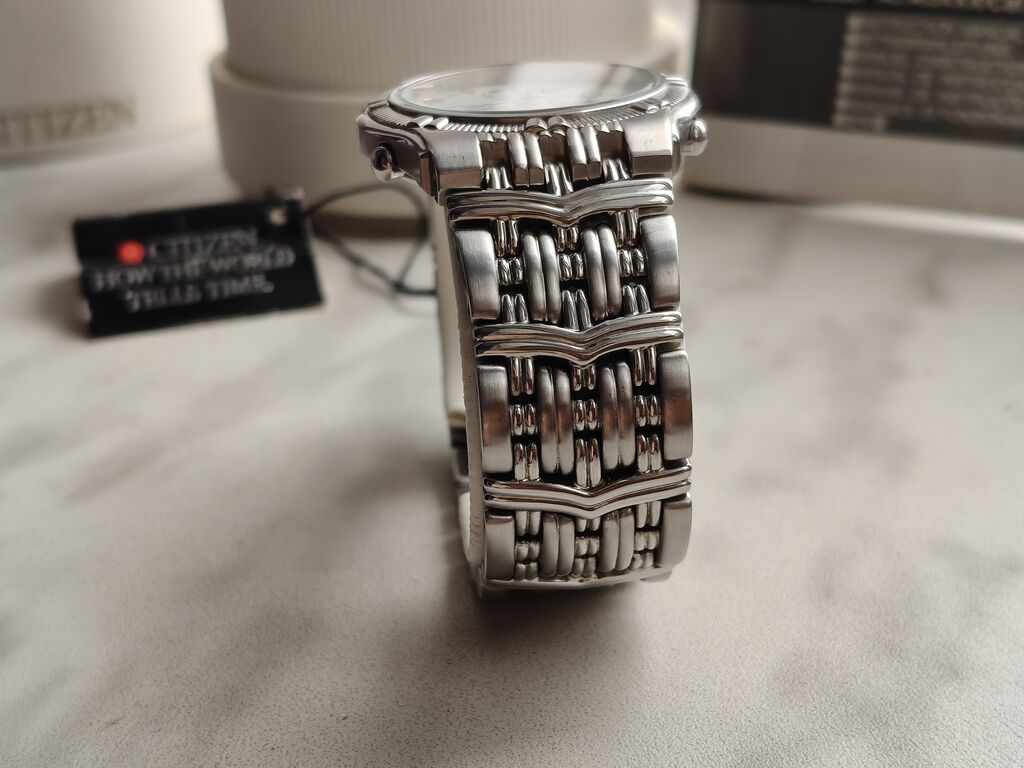 Barter Yoxdur Citizen quartz alarm chronograph saati, esl yapon — Qol saatları, Qusar (8)