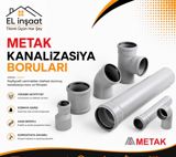 Metak boruları — El İnşaat