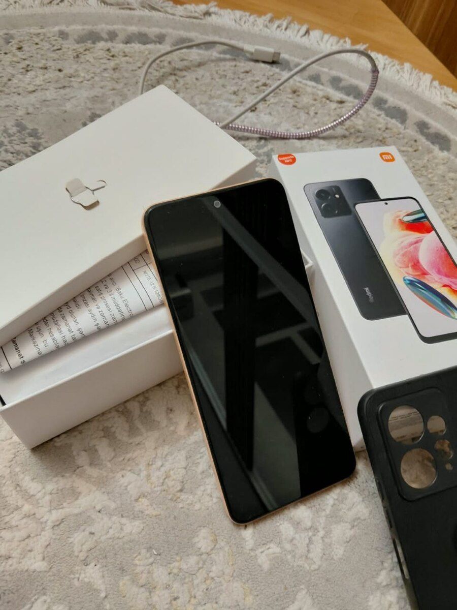 Xiaomi Redmi Note 12 (4G) Sunrise Gold 128GB/6GB — Smartfonlar, Bakı (7)