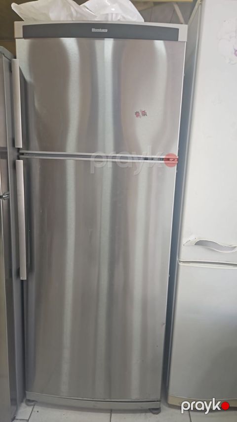 Blomberg iki qapılı soyuducu - Rəng: paslanmayan polad (inox), üstdən — Bakı