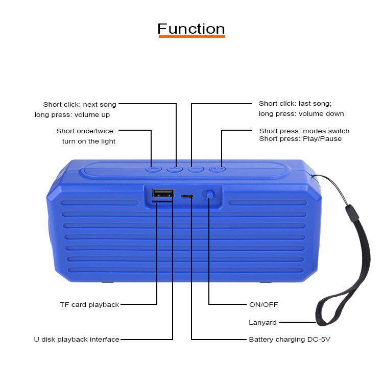 "Kisonli Ks-1995" fənərli radio bluetooth dinamik — Elektronika, Bakı (8)