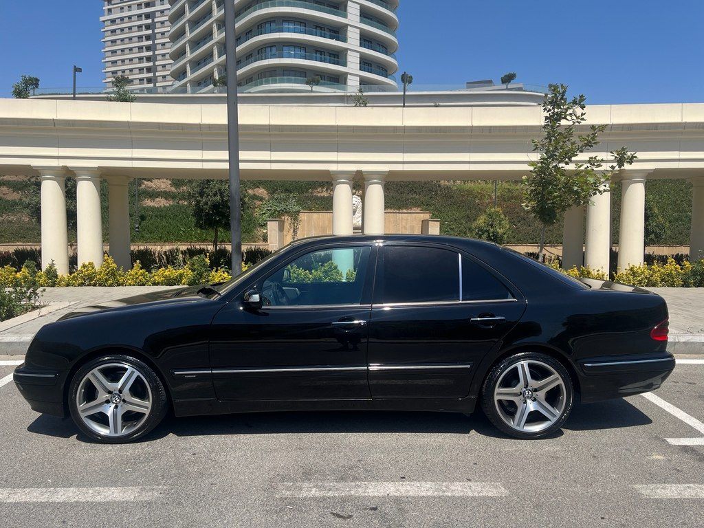 Mercedes E 220, 2.2 L, 2000 il, 413 000 km — Avtomobillər, Bakı (3)