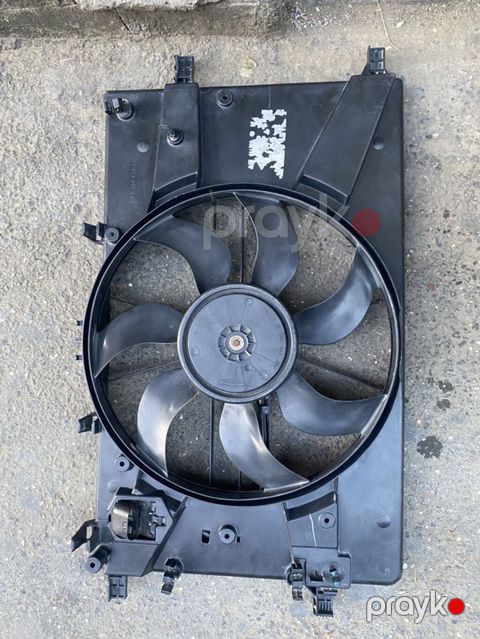 Avtomobil üçün radiator soyutma ventilyatoru (elektrikli, korpusla — Bakı