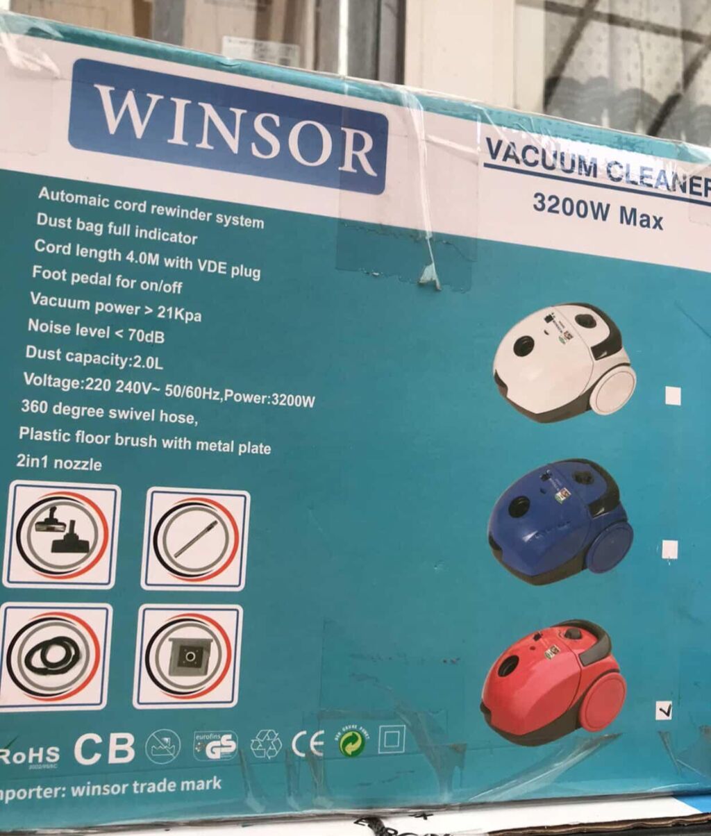 Tozsoran "Winsor WS-VC7709" 3200 vt Endirim 60 Azn əvvəlki qiymət — Tozsoran, Bakı (7)