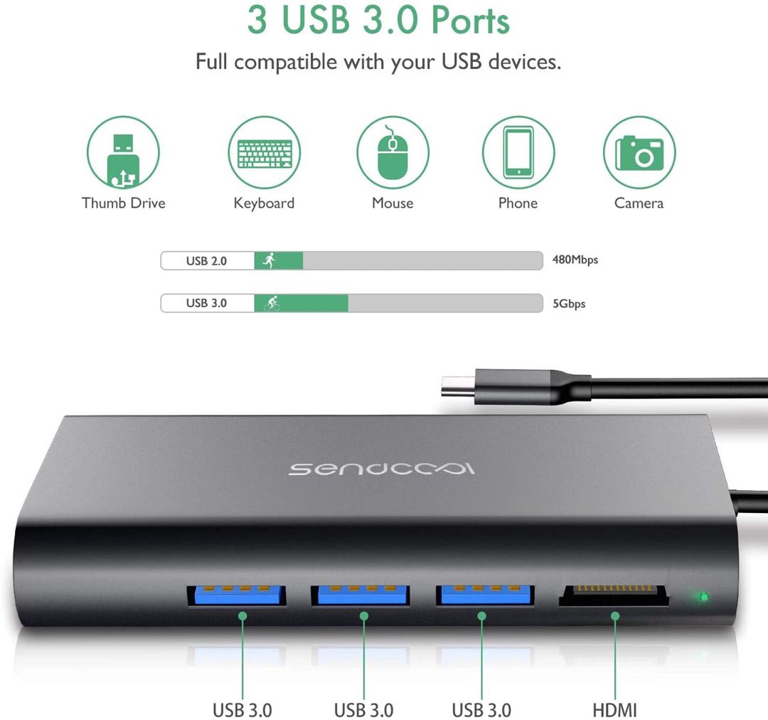 USB Hub — Periferik cihazlar, Bakı (10)