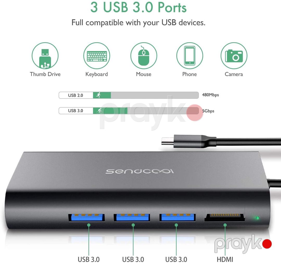 USB Hub — Periferik cihazlar, Bakı (10)
