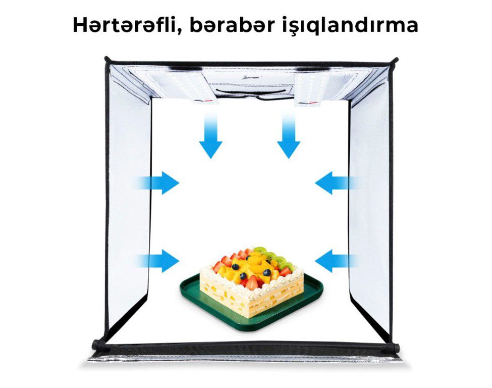 Məhsul çəkilişi üçün "Lightbox" — Foto və video texnikası, Bakı (6)