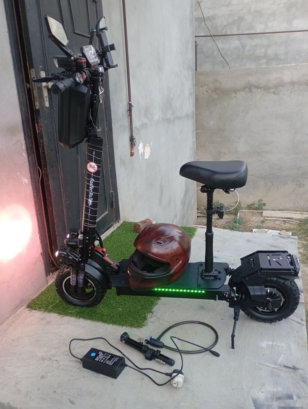 FasTer skuter Rs7 Elektrik skuter – off-road tipli, güclü — Skuterlər, Digah (10)