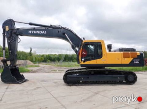 Tırtıllı ekskavator "Hyundai R340L"