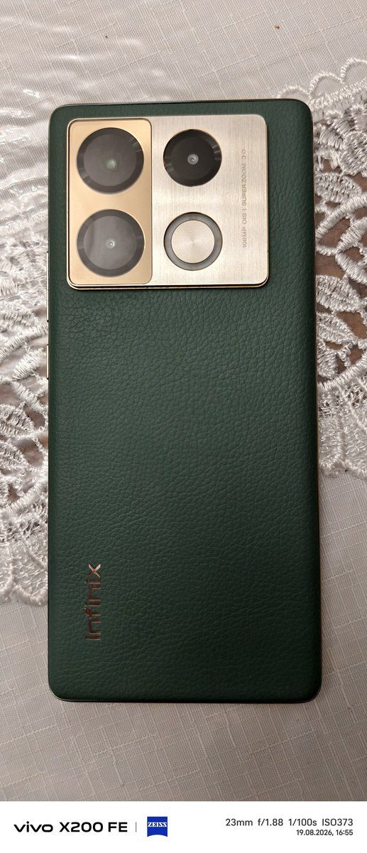 Infinix Note 40 Pro Vintage Green 256GB/12GB — Smartfonlar, Bakı (4)
