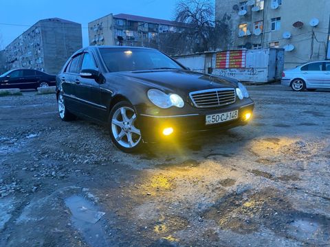 Mercedes C 240, 2.6 L, 2002 il, 286 000 km — Sumqayıt