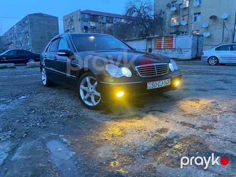 Mercedes C 240, 2.6 L, 2002 il, 286 000 km — Sumqayıt