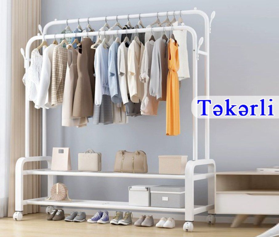 Paltar asılqanı "Təkərli" — Matraslar, Bakı (2)