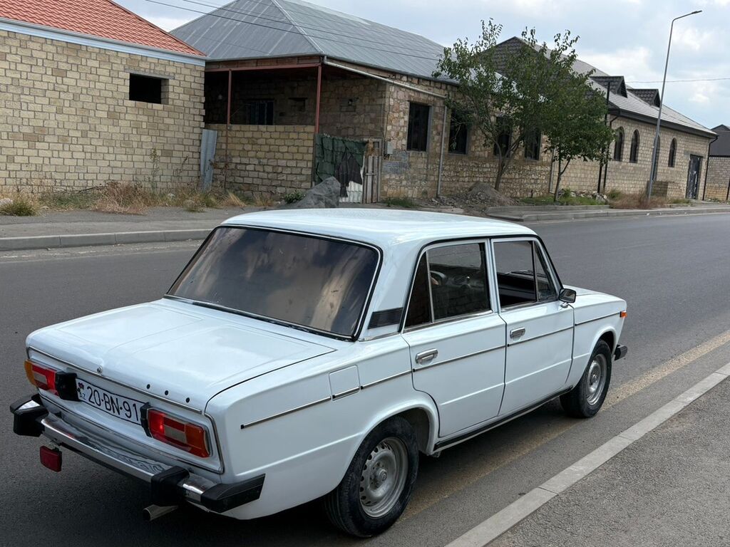 VAZ 2106 sedan – klassik ağ rəngli, 4 qapılı kuzov. Xüsusiyyətlər — Avtomobillər, Gəncə (3)