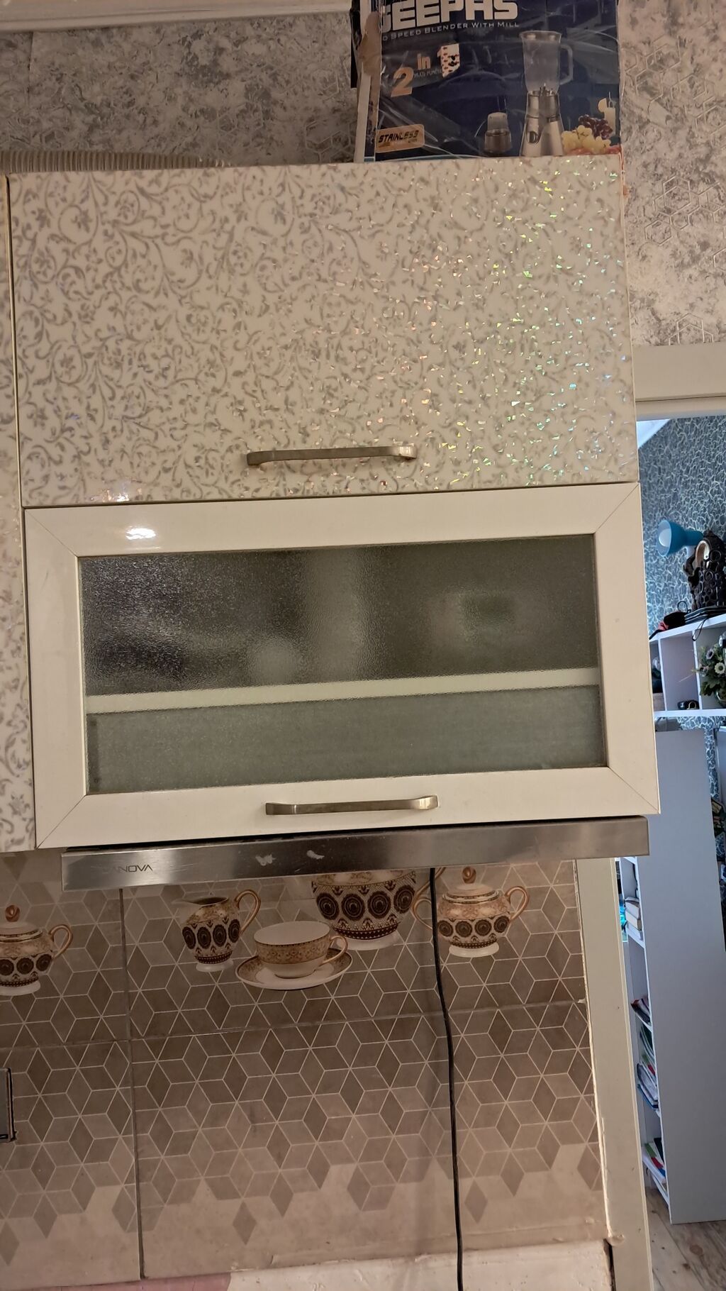 Aspirator Lanova, rəng - Ağ, İşlənmiş — Mətbəx cixartma qapıları və aksesuarları, Bakı (2)