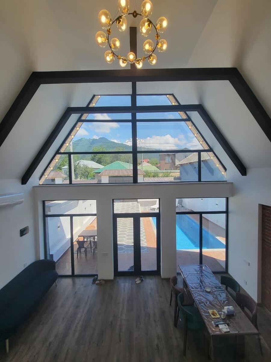 İcarəyə verilir 4 otaqlı həyət evi/bağ evi 200 m² — Ev, villa, Qəbələ (9)