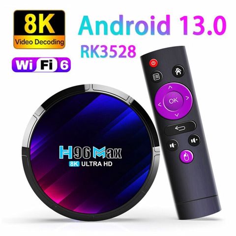 TV Box H96MAX 4RAM 32GB Android 13 8K 5G — Bakı