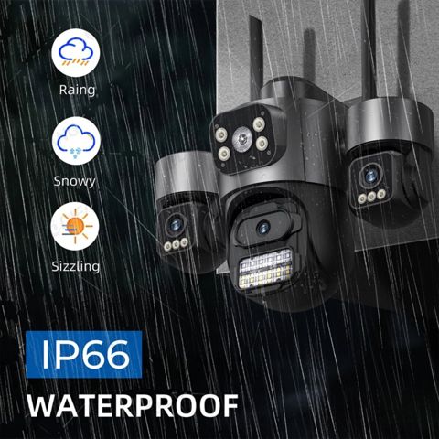 4 kamera 2 günəṣ paneli 4G sim kartlı 16mp/4k — Bakı