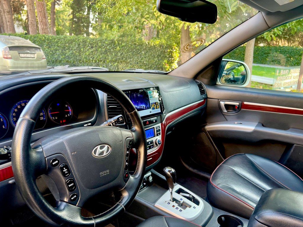 Hyundai Santa Fe, 2.0 L, 2008 il, 298 000 km — Avtomobillər, Bakı (11)
