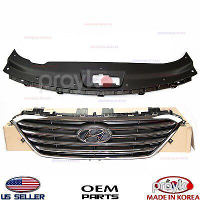 "Hyundai Sonata 2014-2017" radiator barmaqlığı paneli