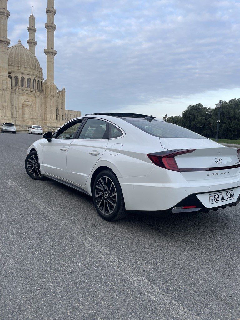 Hyundai Sonata, 1.6 L, 2021 il, 113 700 km — Avtomobillər, Bakı (3)