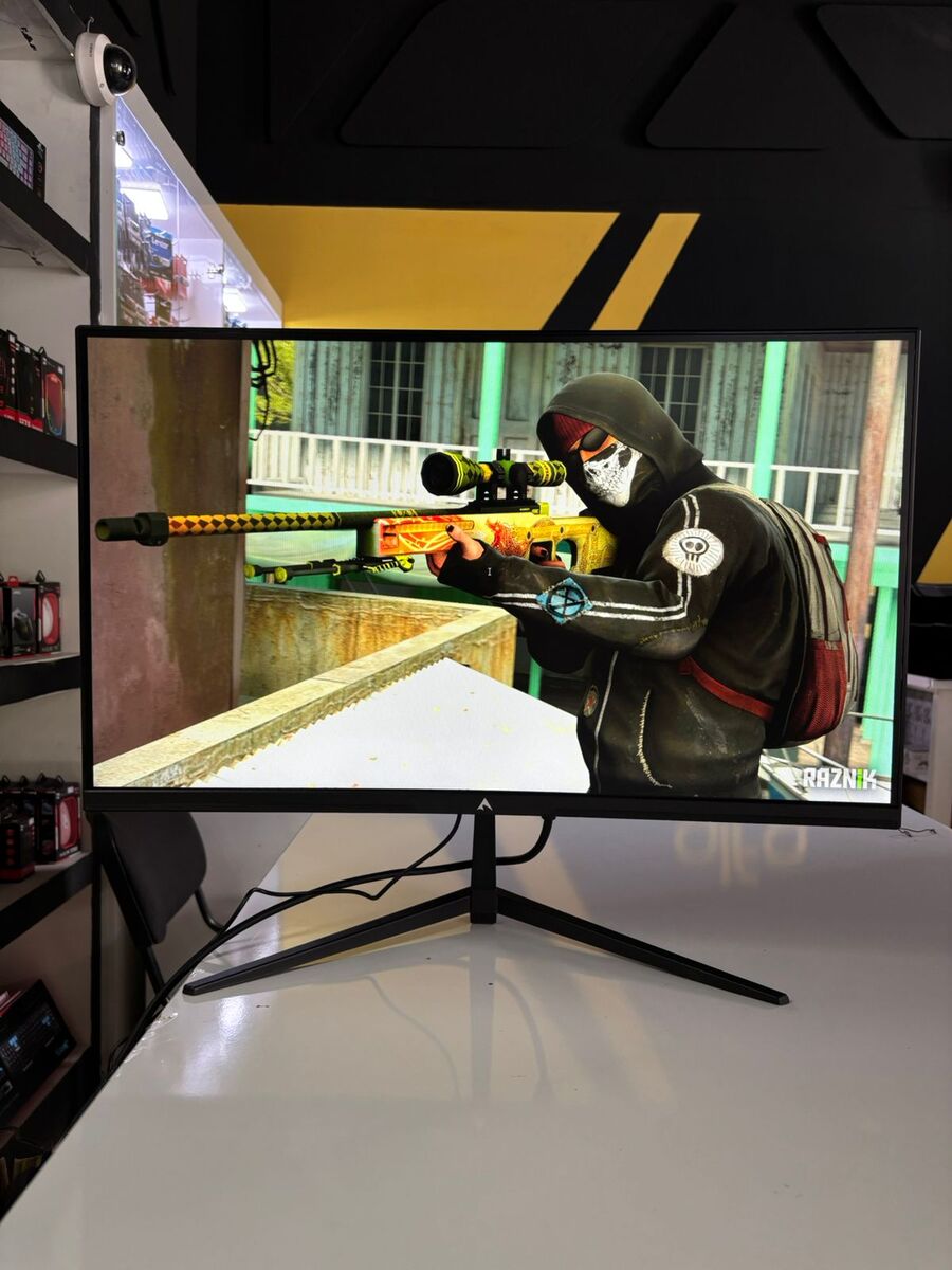 Monitor LED "Alfa, Curved 75Hz 27 Inch" — Elektronika, Bakı (6)