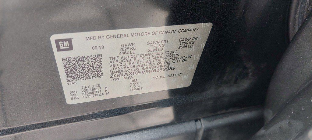 Chevrolet Equinox, 1.5 L, 2018 il, 124 000 km — Avtomobillər, Bakı (4)