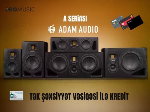 Studiya monitoru "Adam Audio" — Bakı