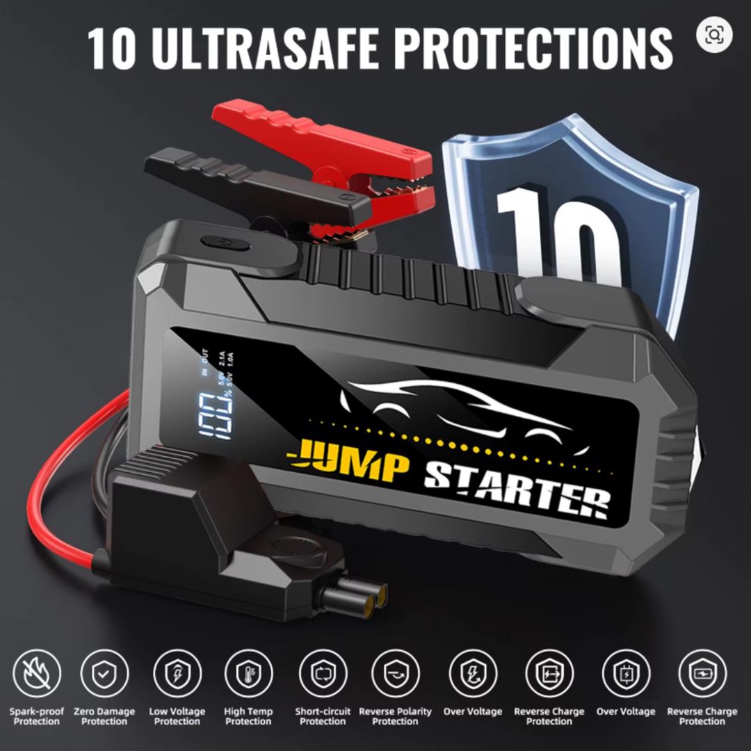 Avtomobil üçün Jump Starter 2000A — Ehtiyat hissələri və aksesuarlar, Bakı (3)