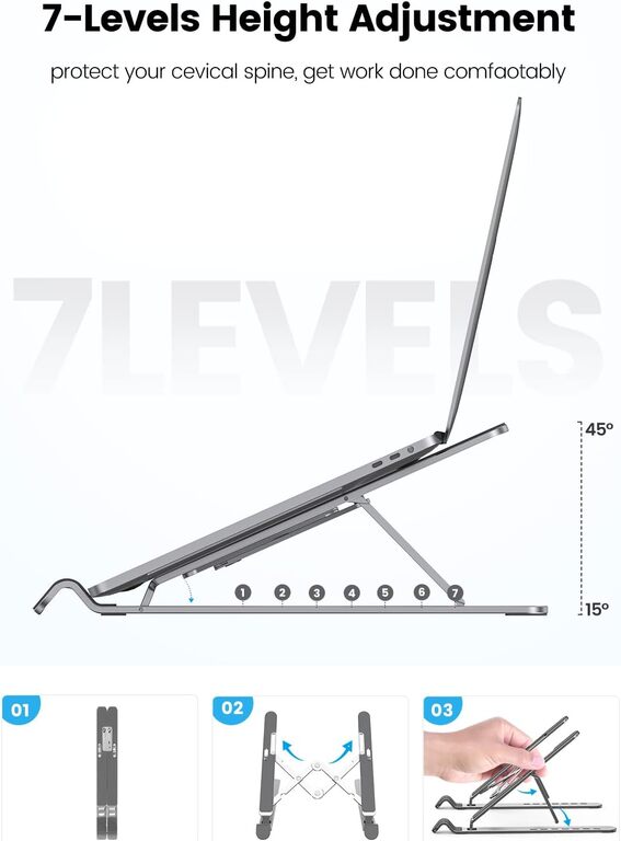 Laptop Stand ORICO-PFB-A21-SV-BP For 11-17" — Noutbuklar, Bakı (2)